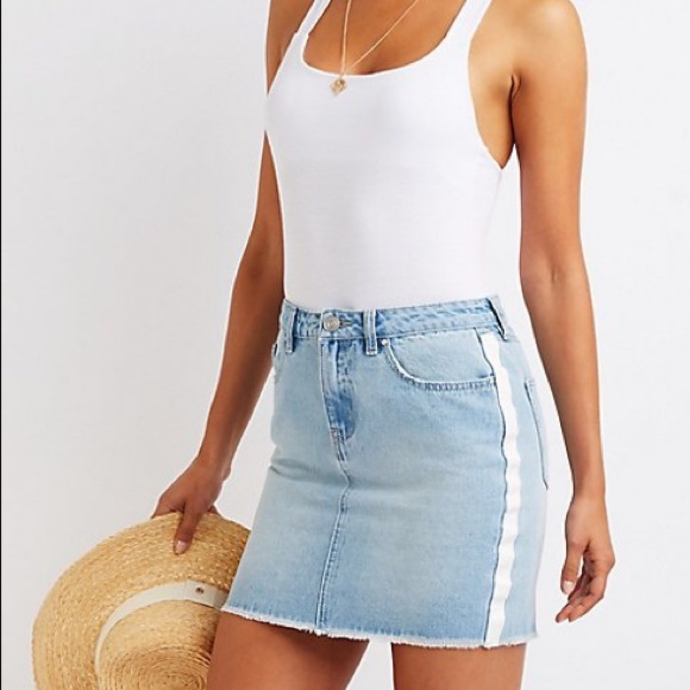 Denim skirt